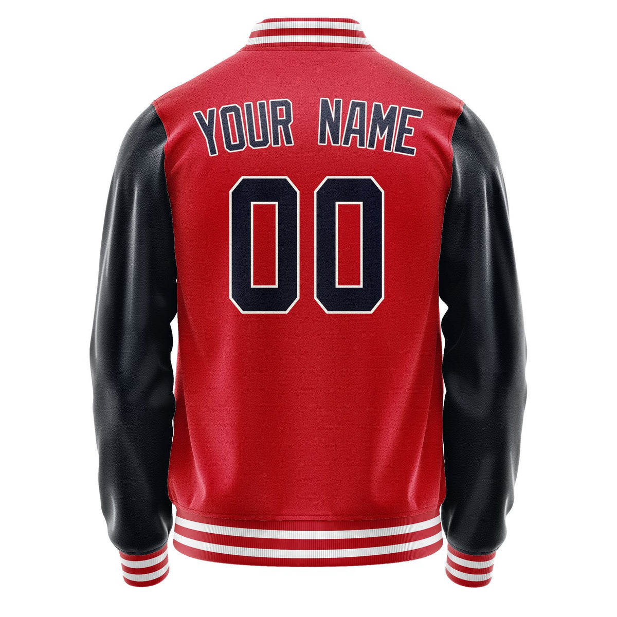 Custom Red Navy Jacket JA1414111418B31811