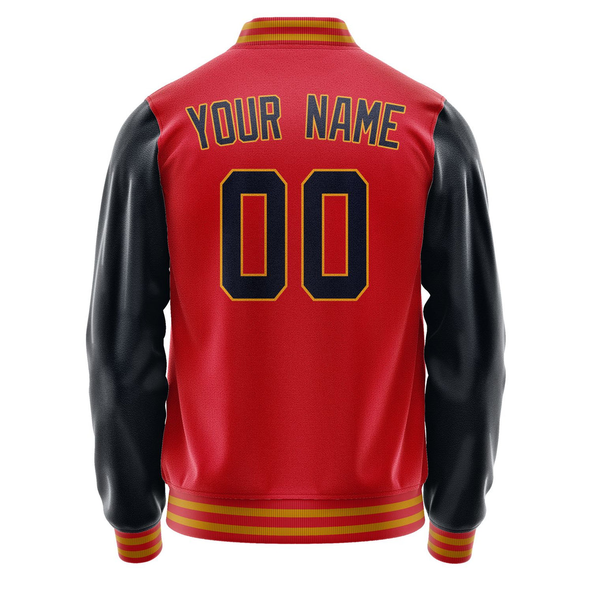 Custom Red Navy Jacket JA1414111419B31911