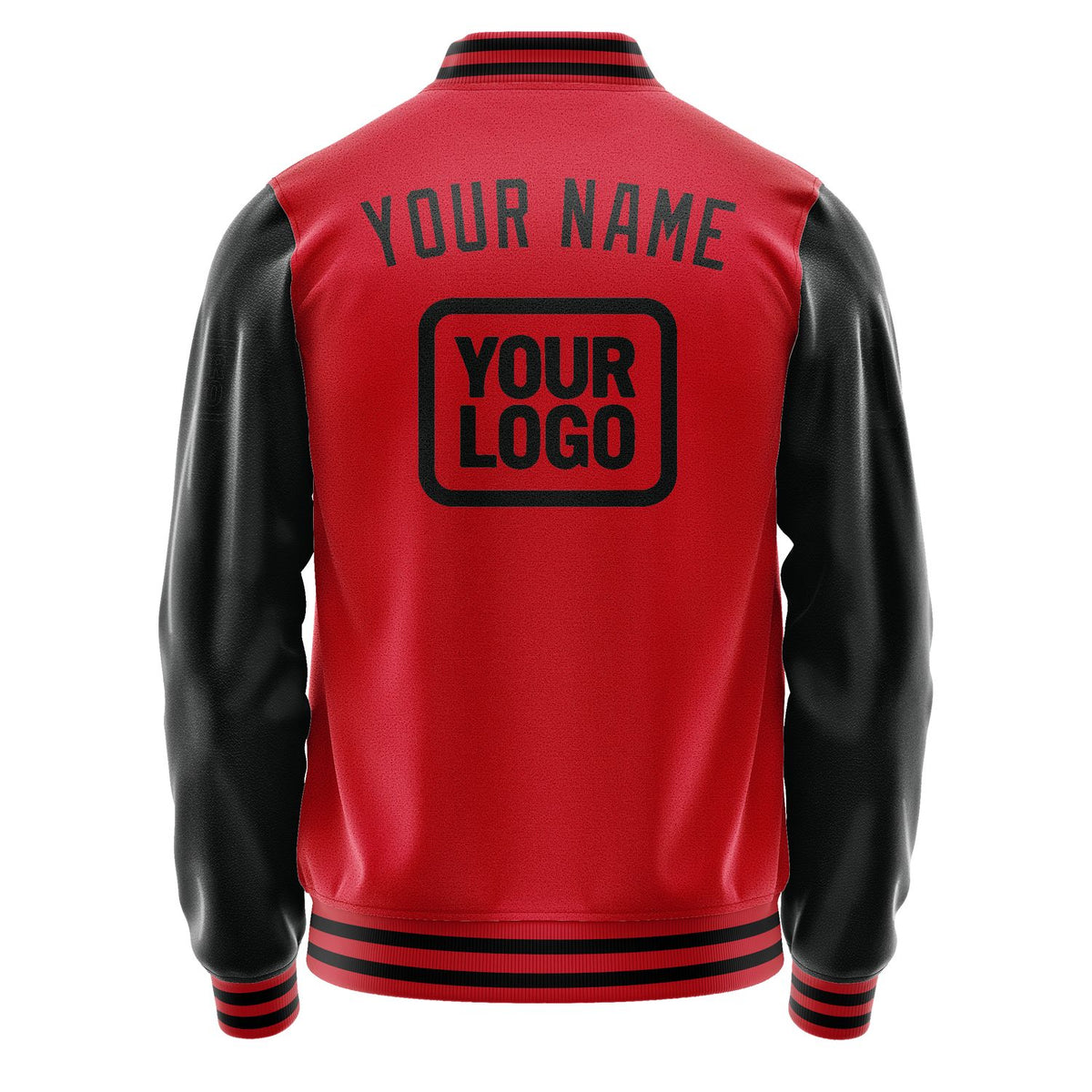 Custom Red Black Jacket JA141417141717171717