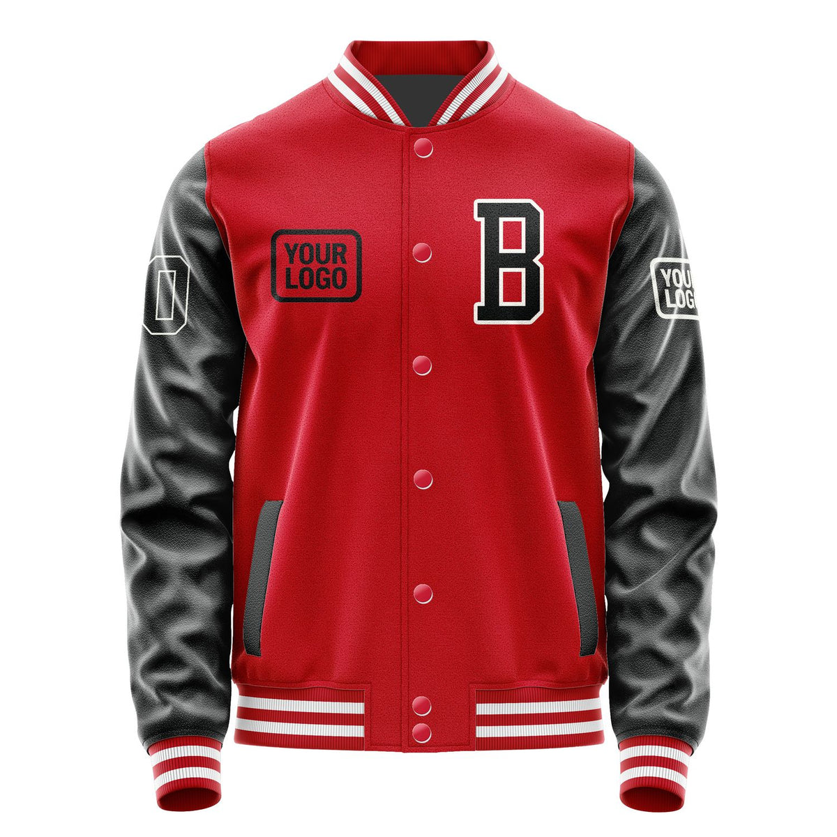 Custom Red Black Jacket JA141417141818171718