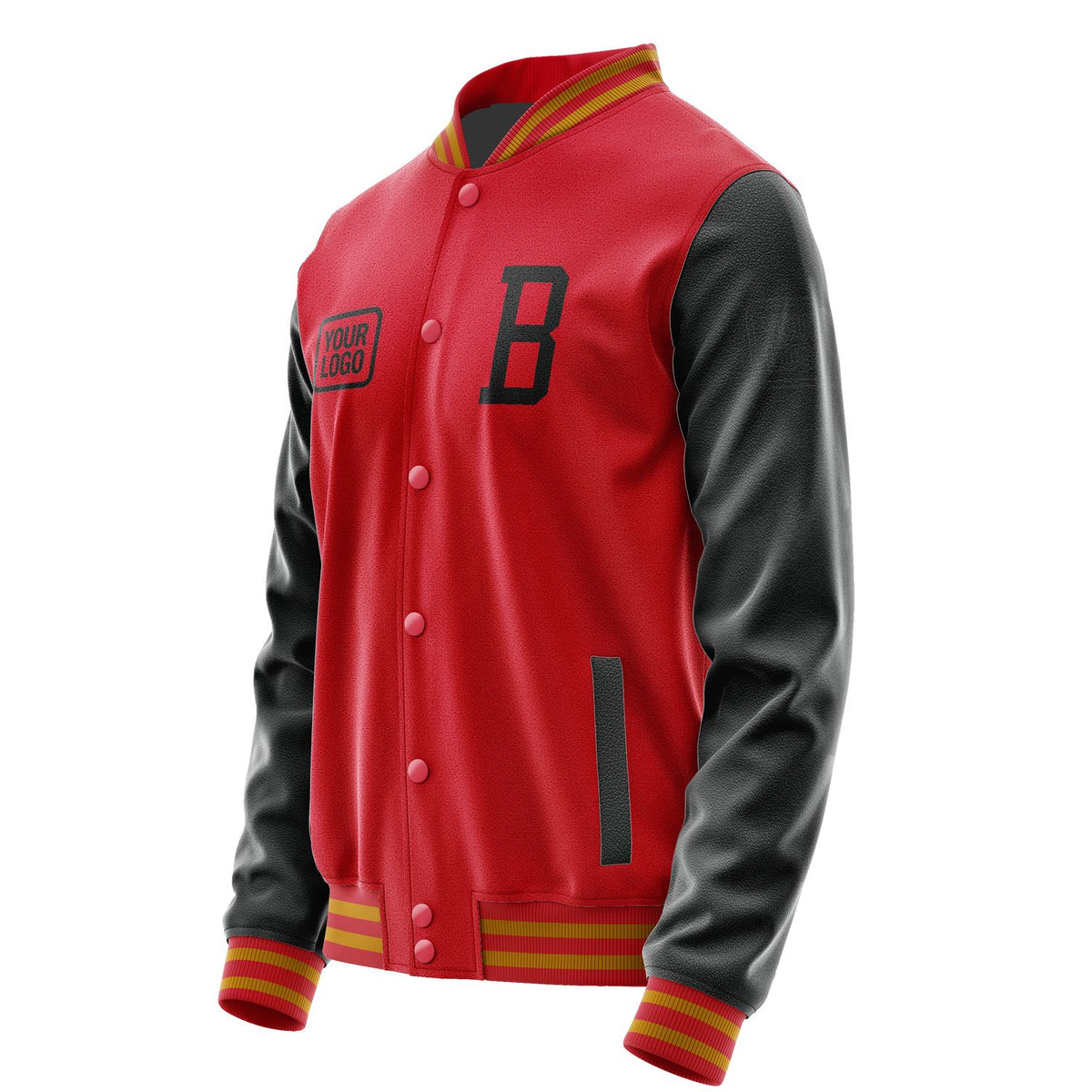 Custom Red Black Jacket JA141417141917171717