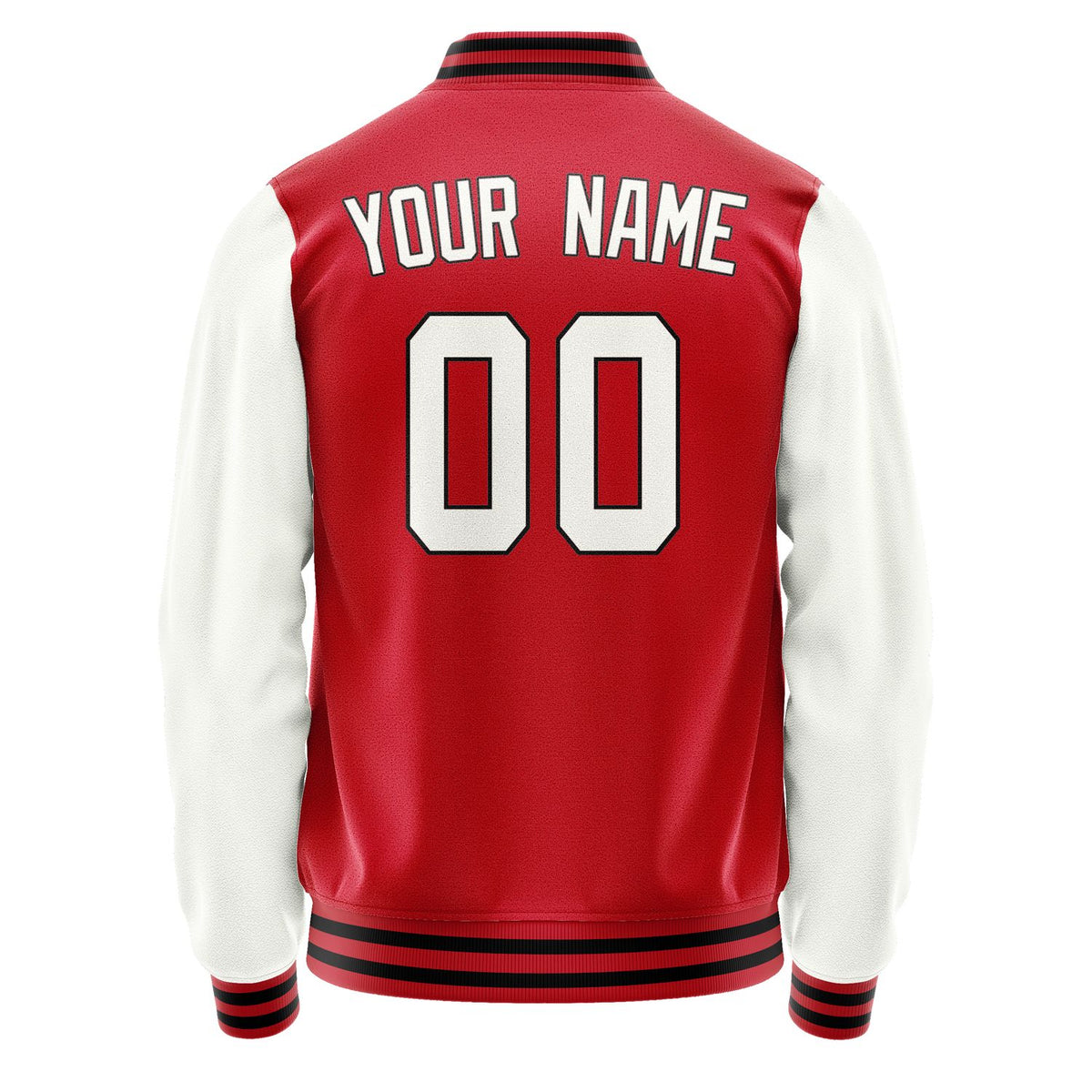 Custom Red White Jacket JA1414181417B31718