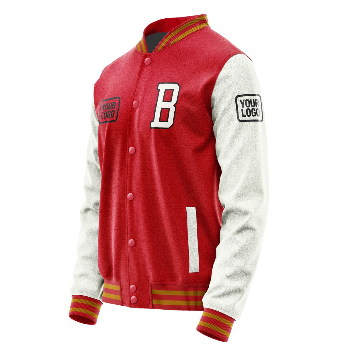 Custom Red White Jacket JA141418141917181817