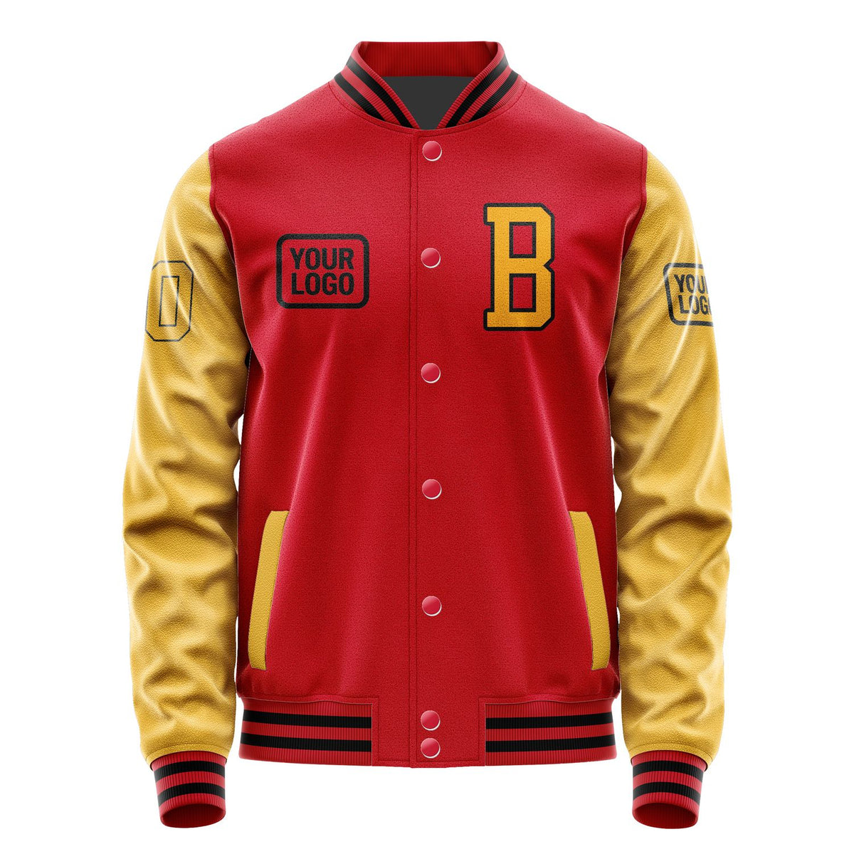 Custom Red Yellow Jacket JA141419141717191917