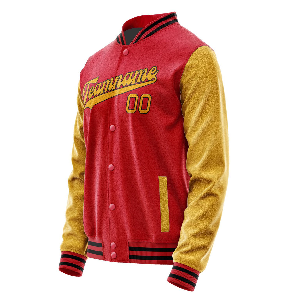 Custom Red Yellow Jacket JA1414191417B31719