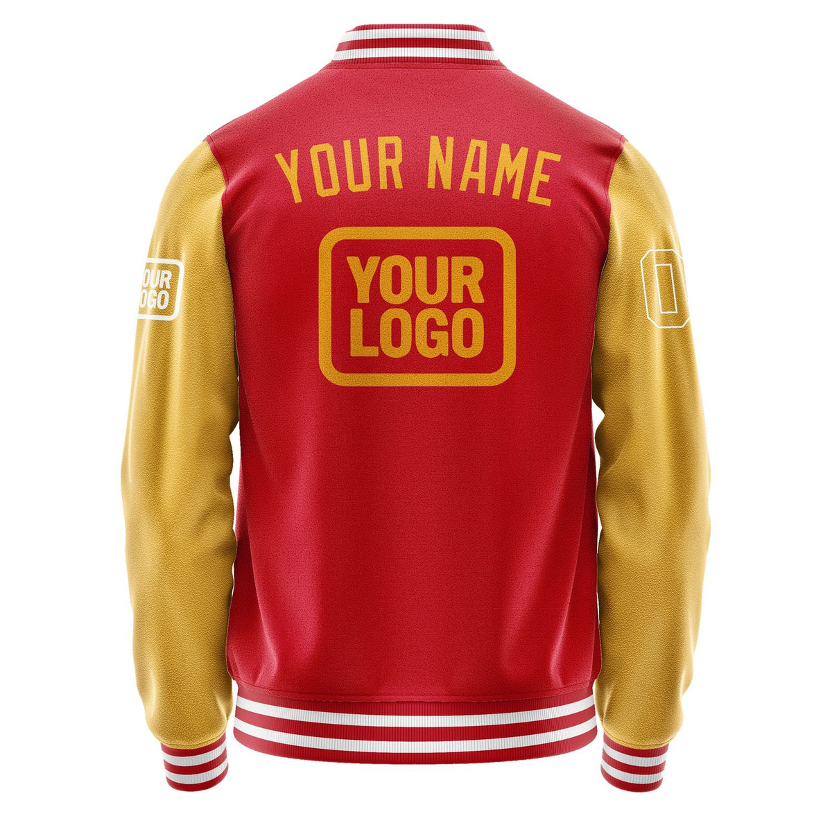 Custom Red Yellow Jacket JA141419141818191918