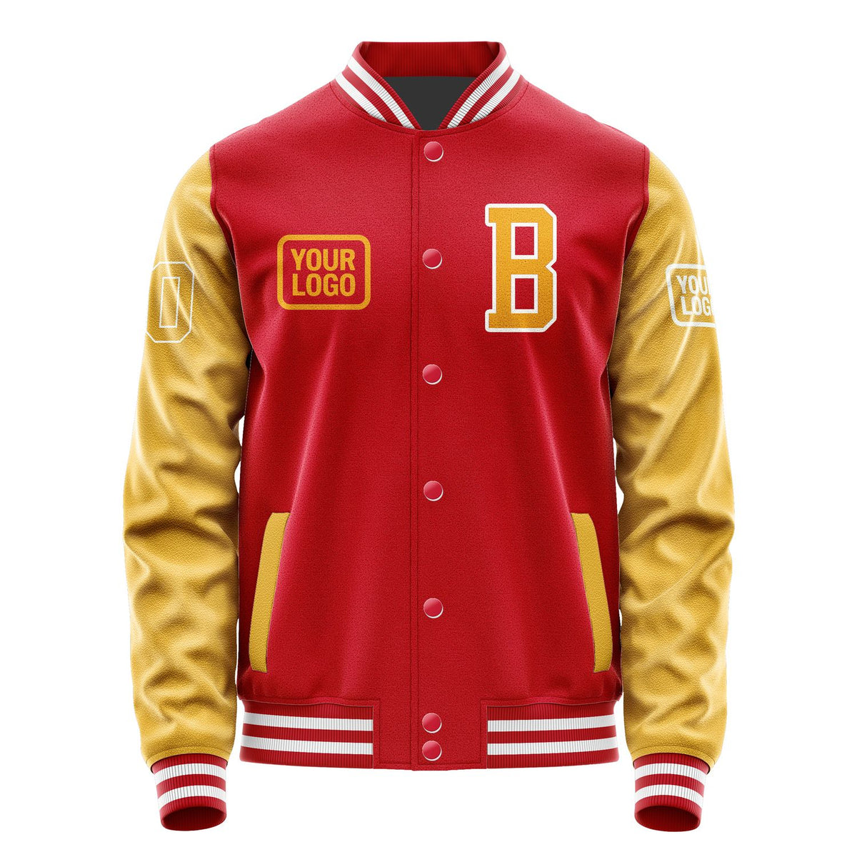 Custom Red Yellow Jacket JA141419141818191918