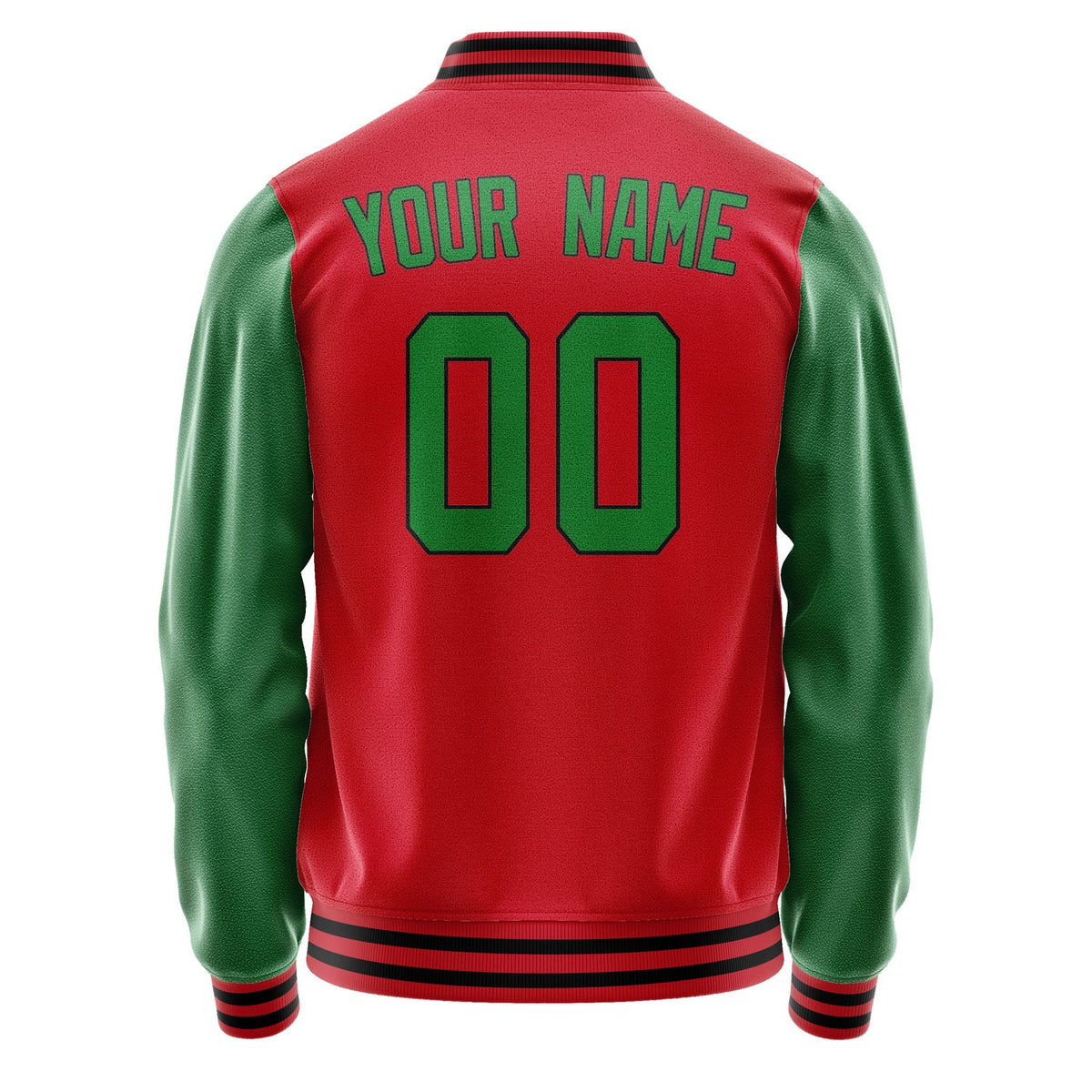 Custom Red Emerald Green Jacket JA1414241417B31724