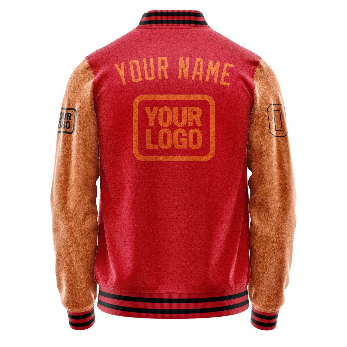 Custom Red Orange Jacket JA141428141717282817