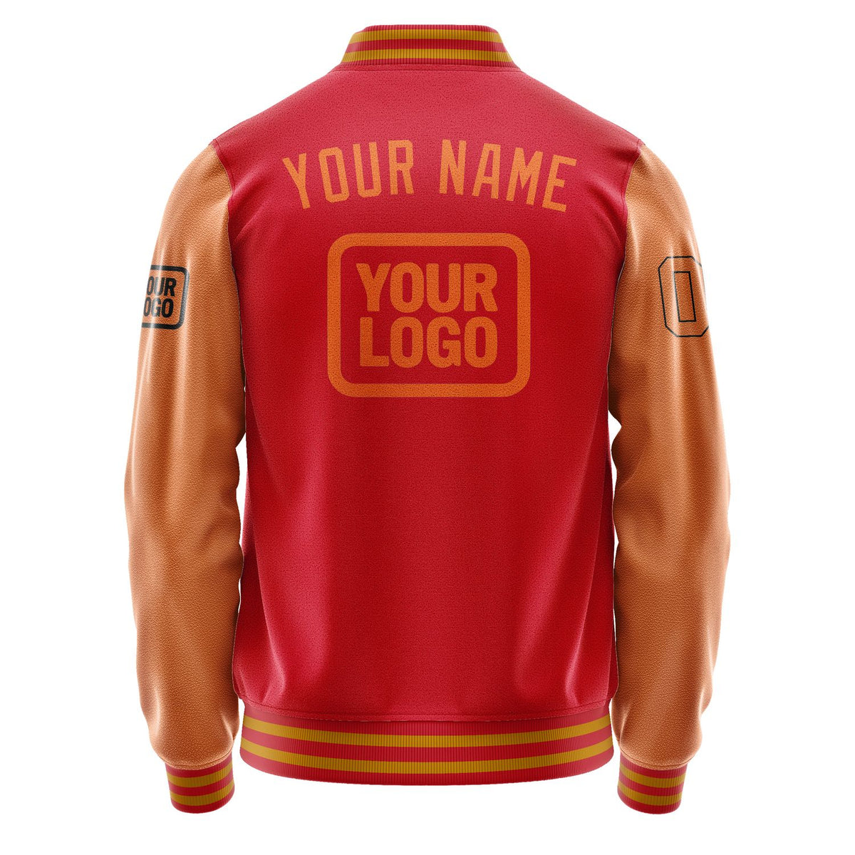 Custom Red Orange Jacket JA141428141917282817