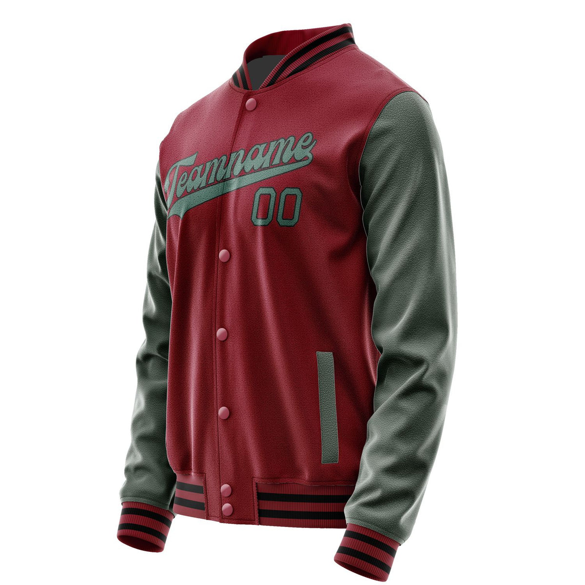 Custom Crimson Red Blue Green Jacket JA1515271517B31727