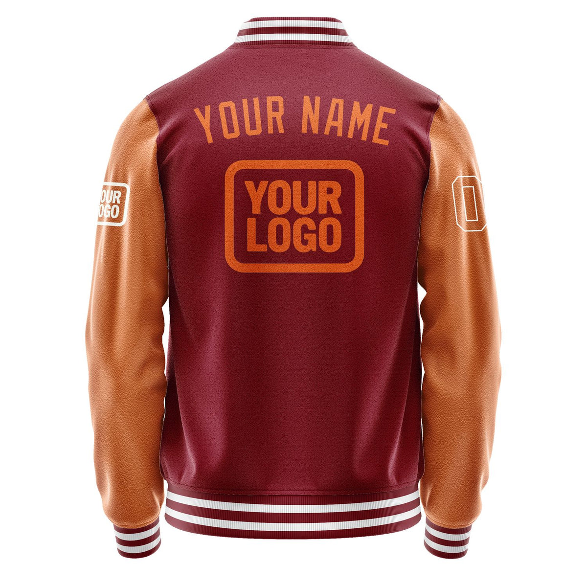 Custom Crimson Red Orange Jacket JA151528151818282818