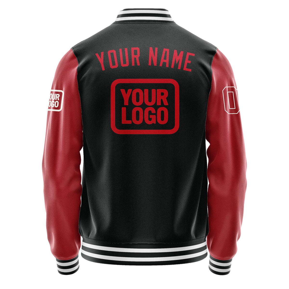 Custom Black Red Jacket JA171714171818141418