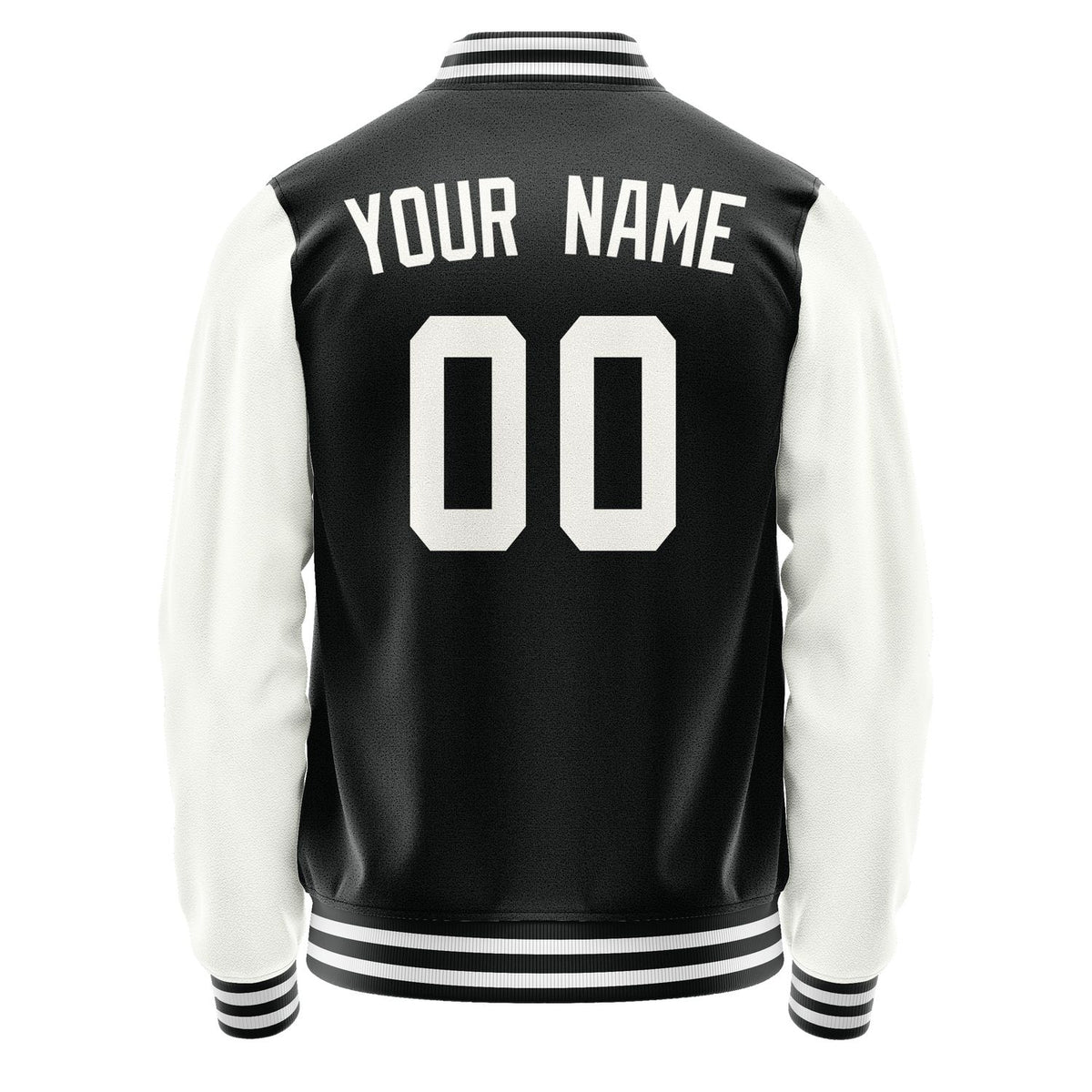 Custom Black White Jacket JA1717181718B31818