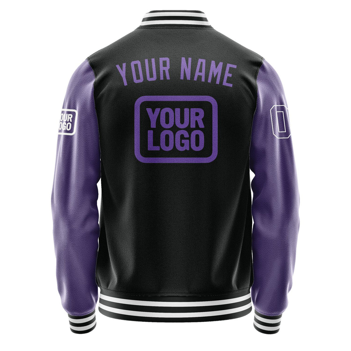 Custom Black Light Purple Jacket JA171723171818232318