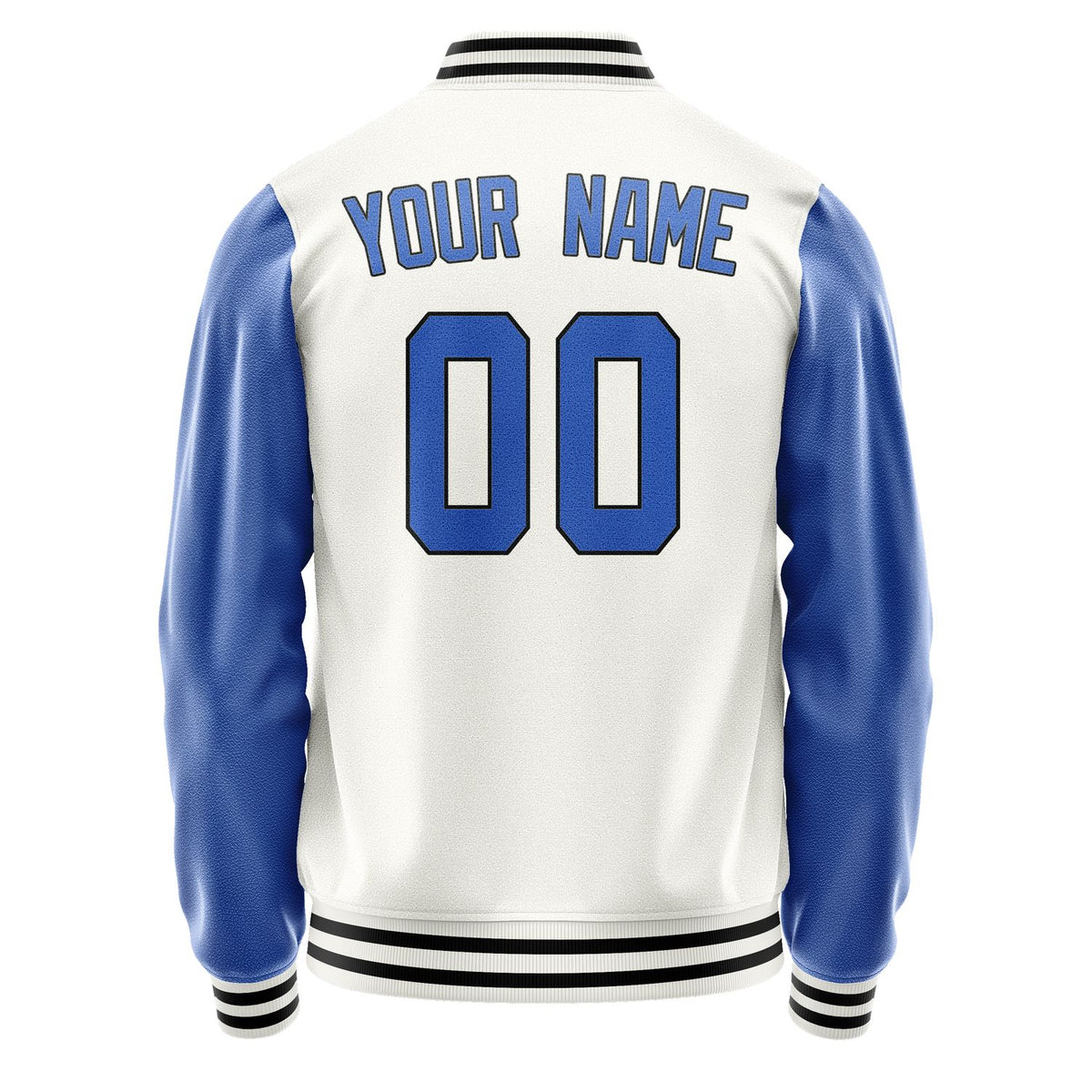 Custom White Sky Blue Jacket JA1818091817B31709