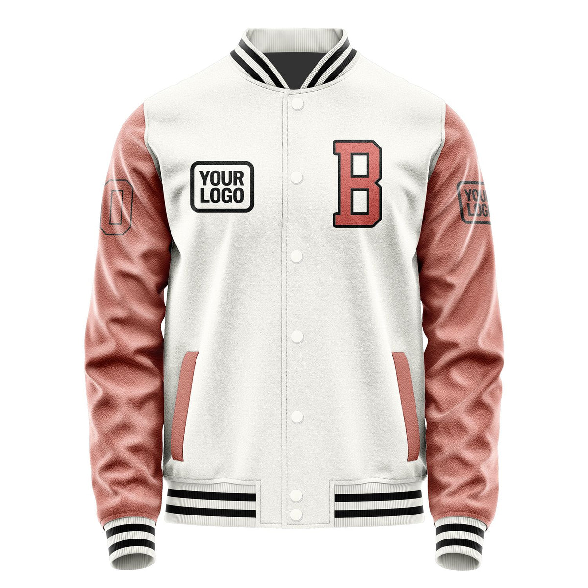 Custom White Copper Rose Jacket JA181829181717292917