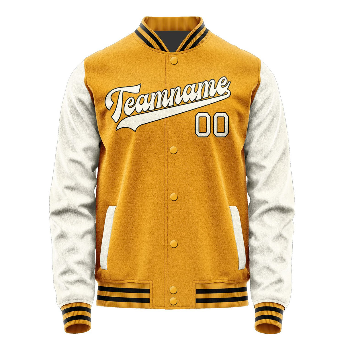 Custom Yellow Cream Jacket JA1919031917B31703