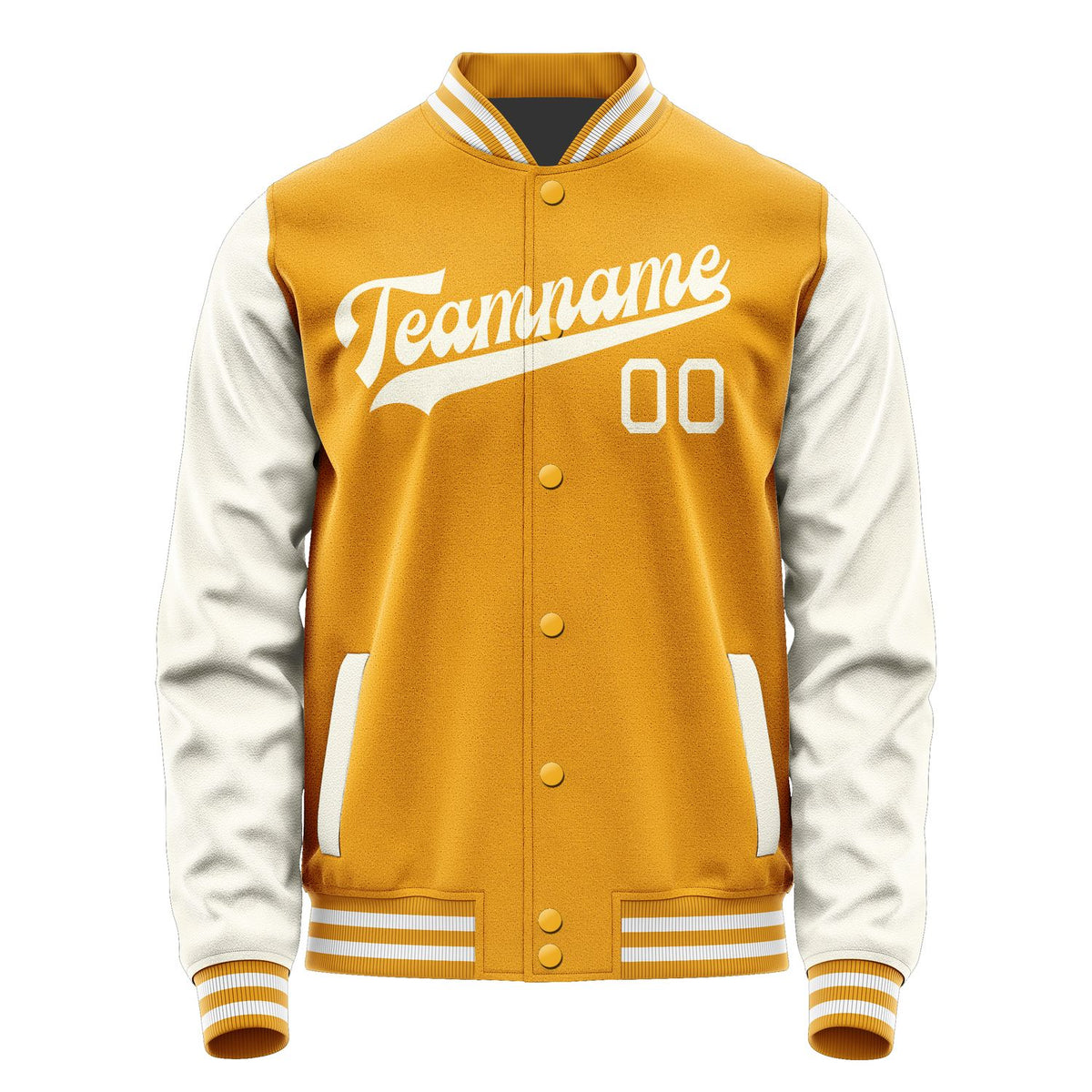 Custom Yellow Cream Jacket JA1919031918B31803