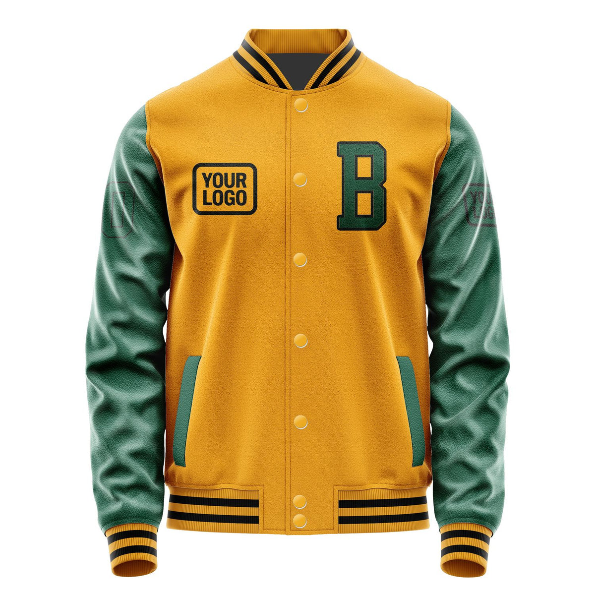 Custom Yellow Green Jacket JA191905191717050517