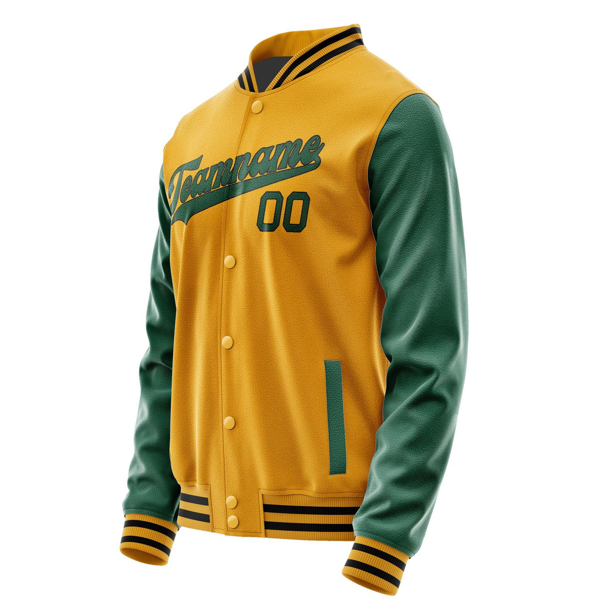 Custom Yellow Green Jacket JA1919051917B31705