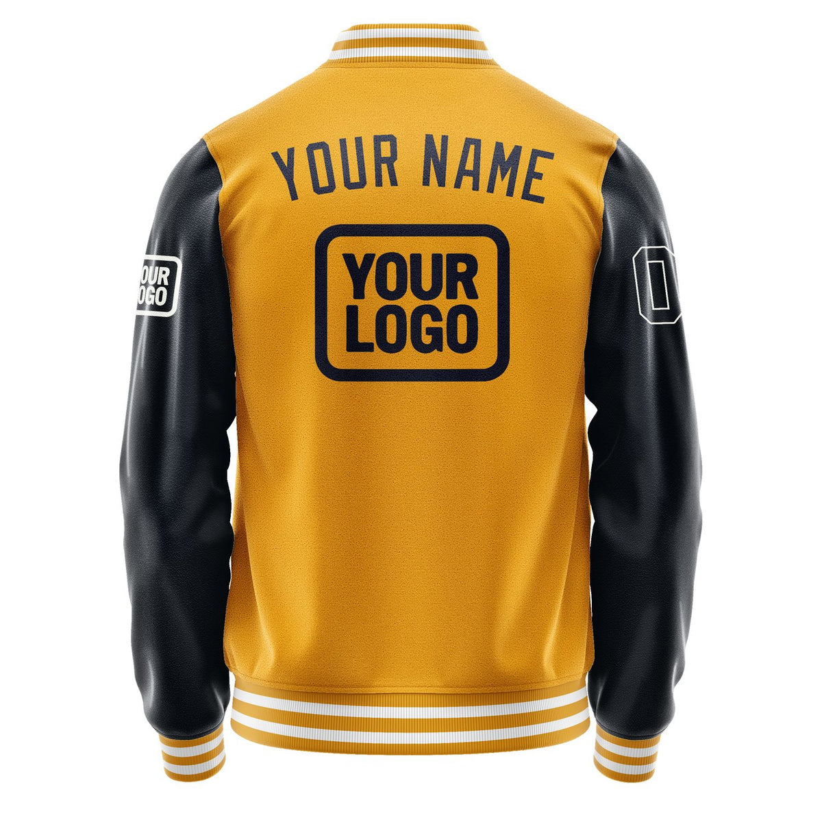 Custom Yellow Navy Jacket JA191911191818111118