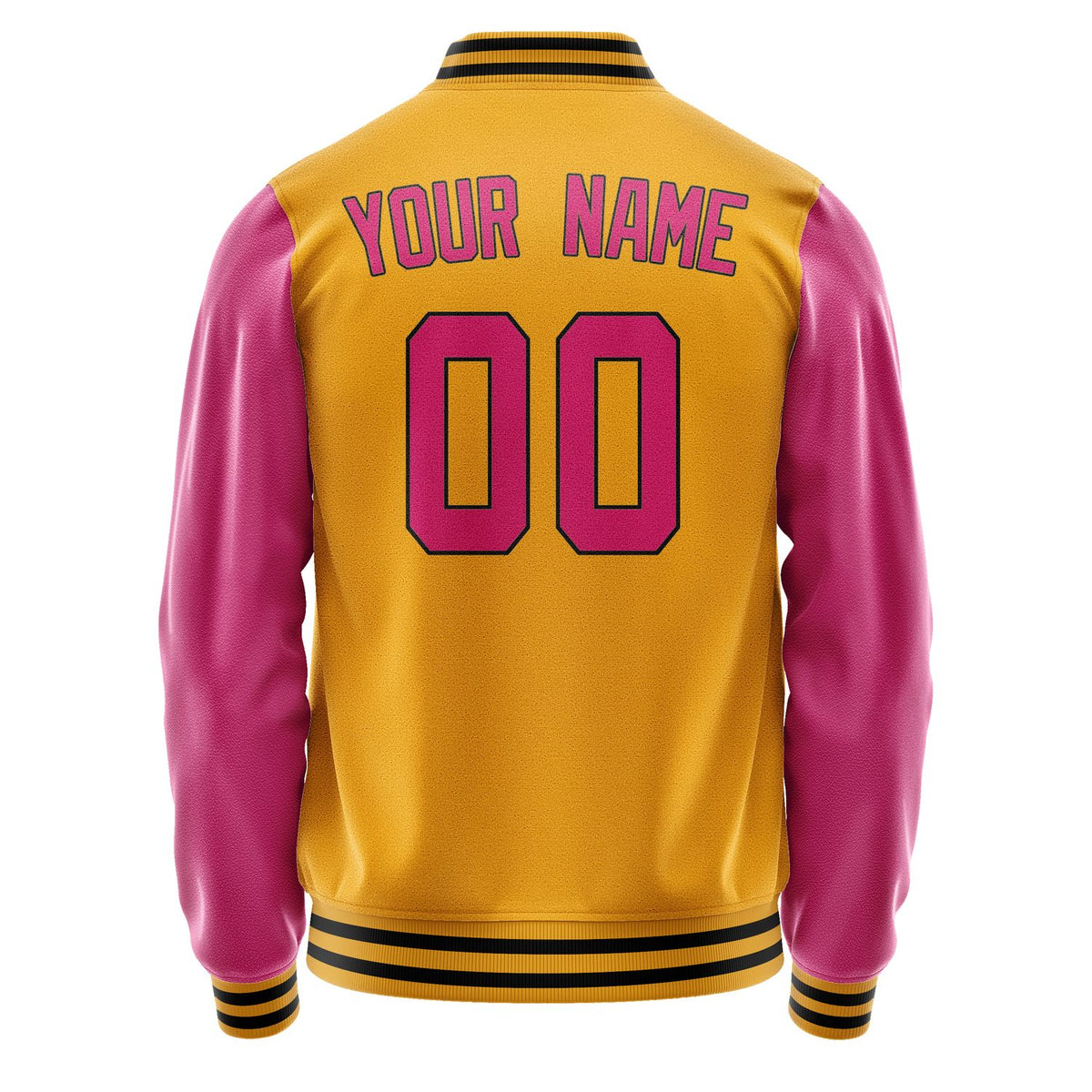 Custom Yellow Pink Jacket JA1919131917B31713