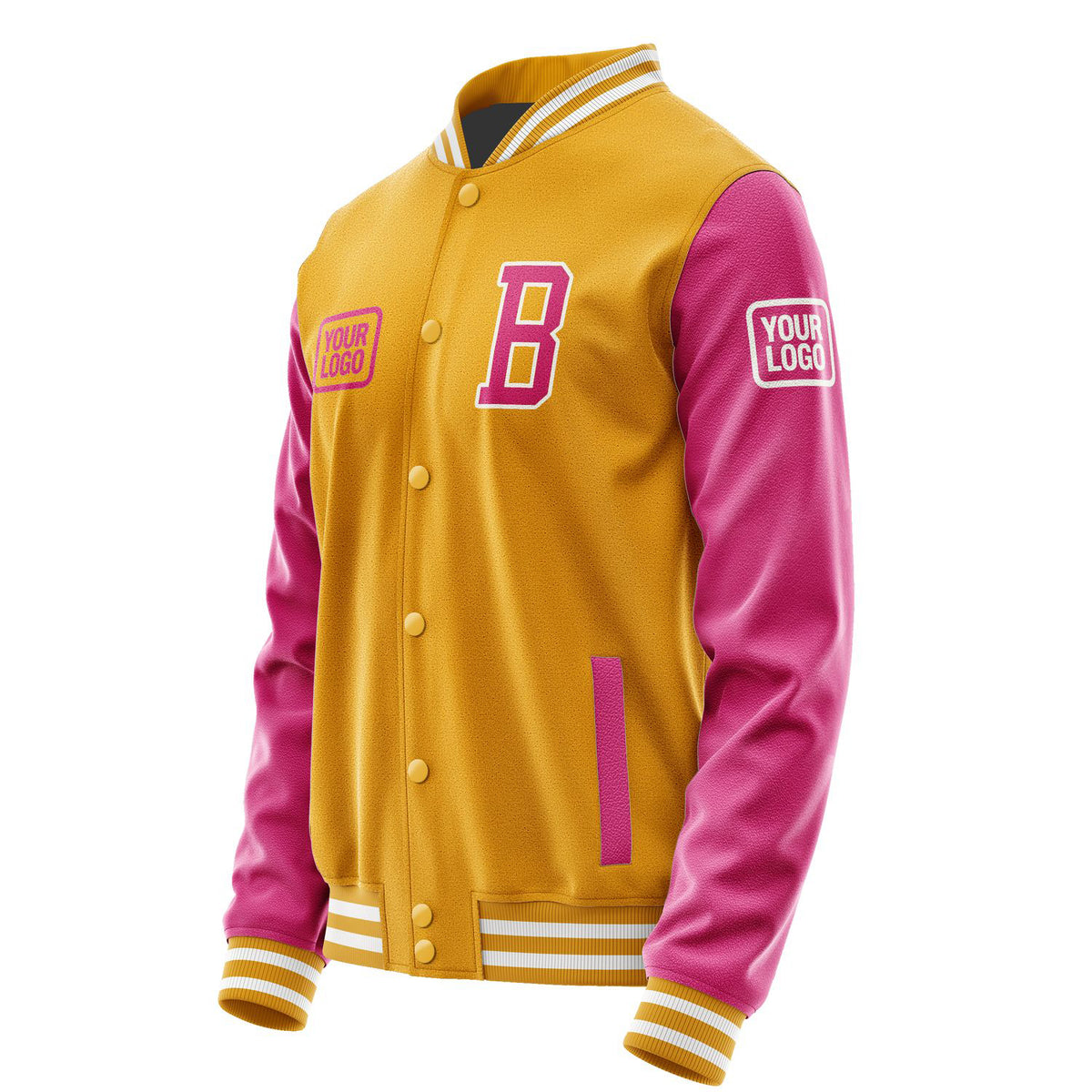 Custom Yellow Pink Jacket JA191913191818131318