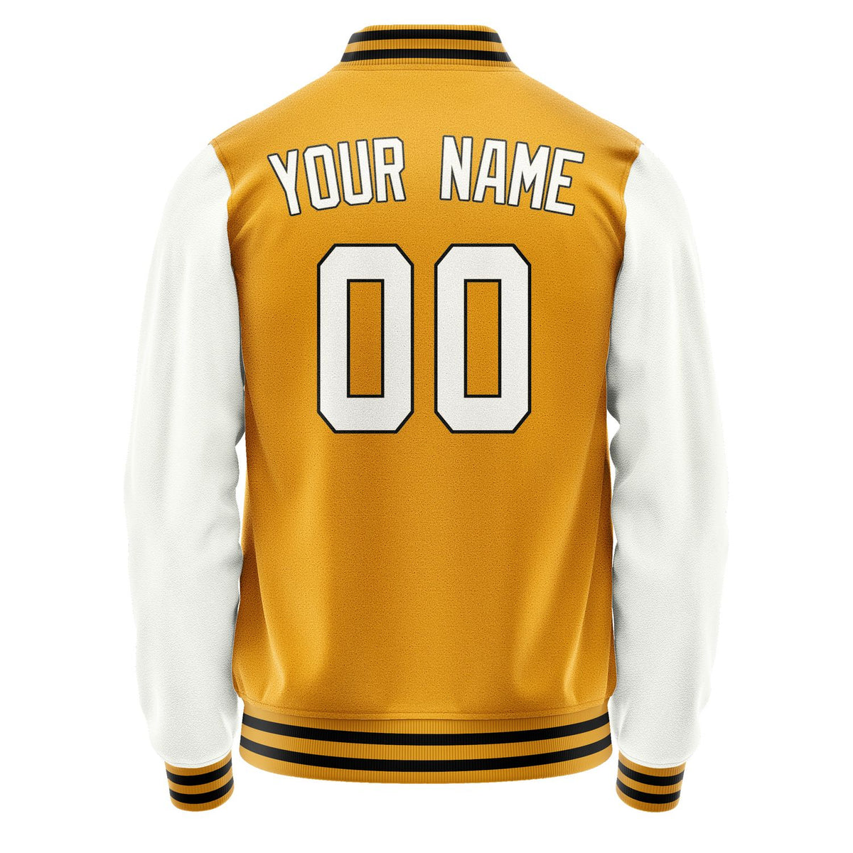 Custom Yellow White Jacket JA1919181917B31718