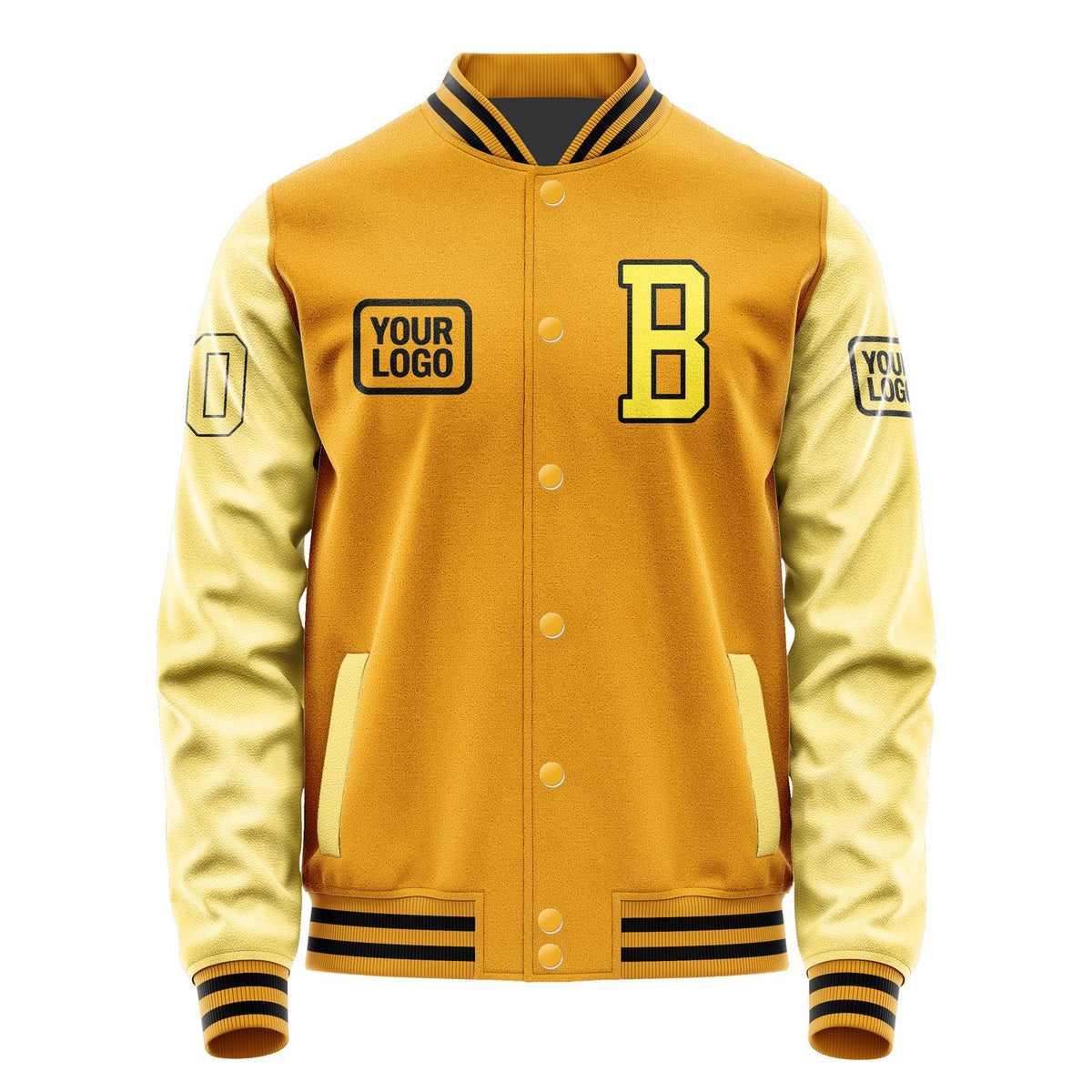 Custom Yellow Light Yellow Jacket JA191926191717262617