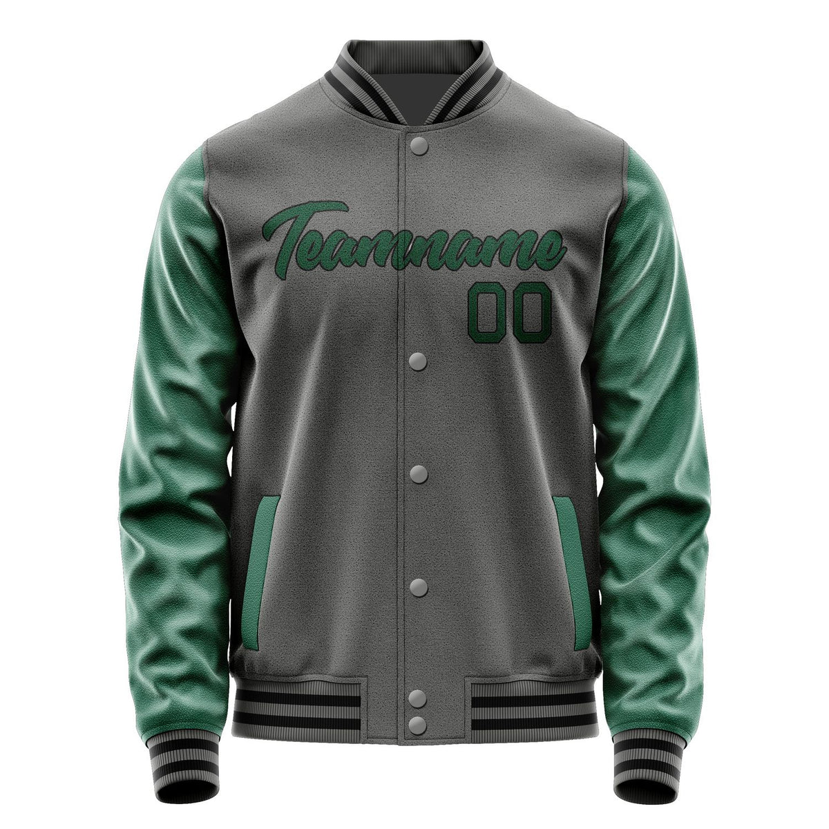 Custom Dark Grey Green Jacket JA2020052017B21705