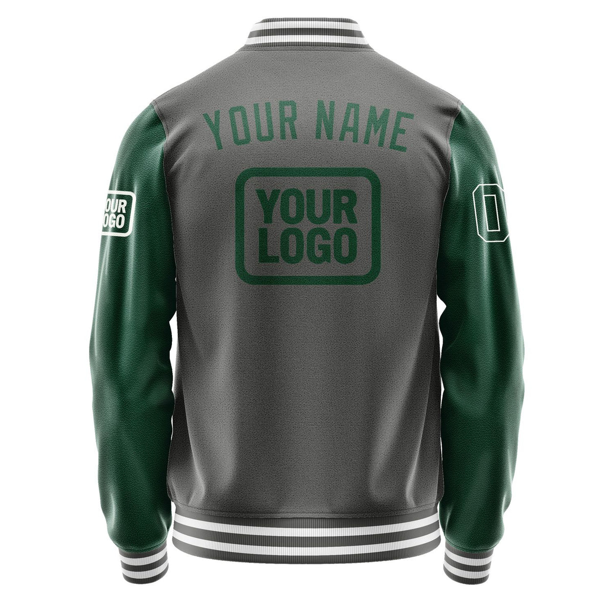 Custom Dark Grey Green Jacket JA202005201818050518