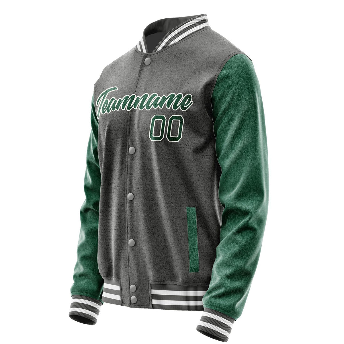 Custom Dark Grey Green Jacket JA2020052018B21805