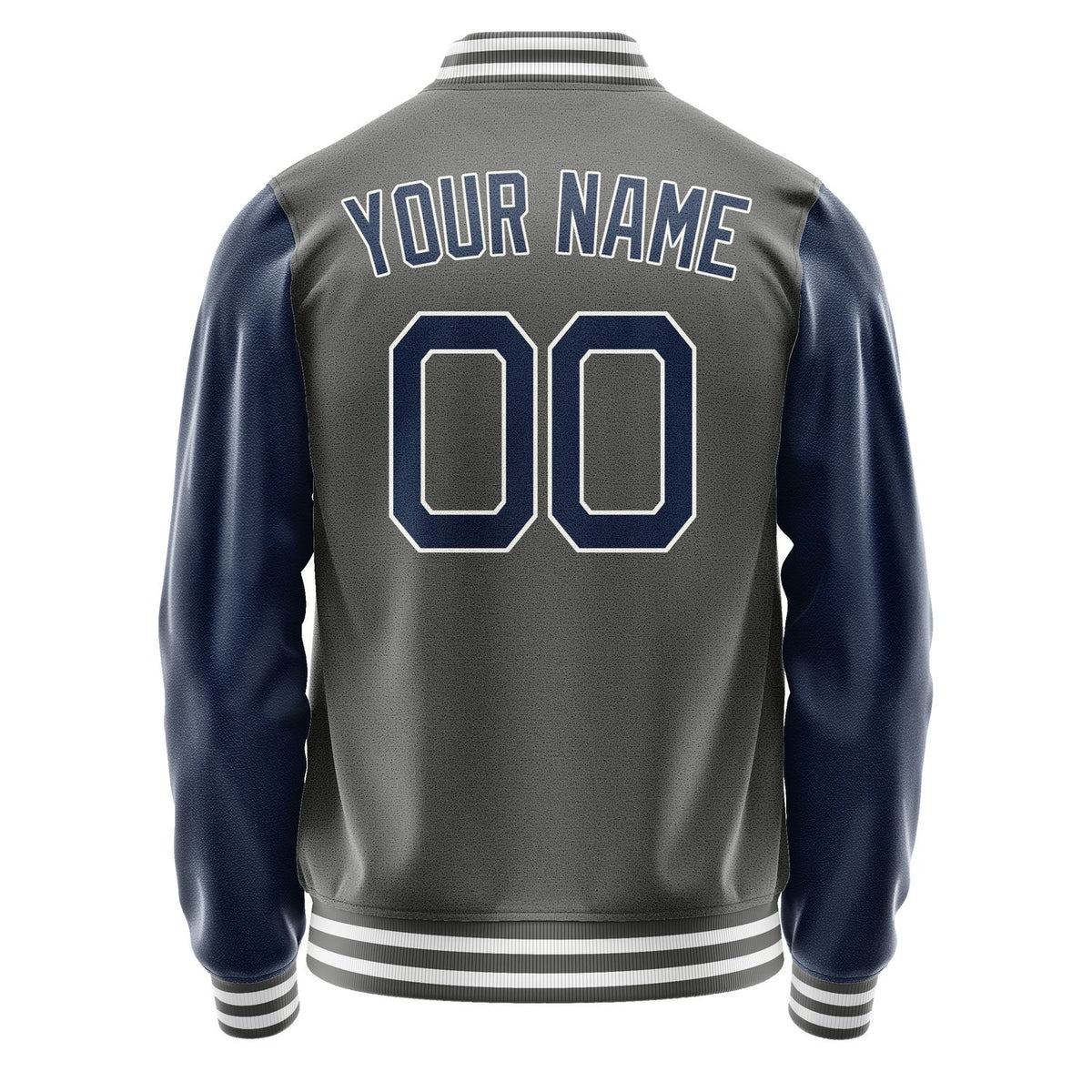 Custom Dark Grey Blue Jacket JA2020102018B21810