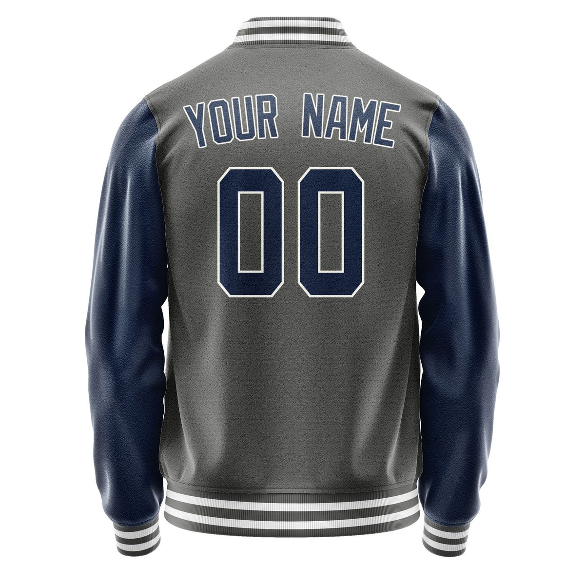 Custom Dark Grey Blue Jacket JA2020102018B31810