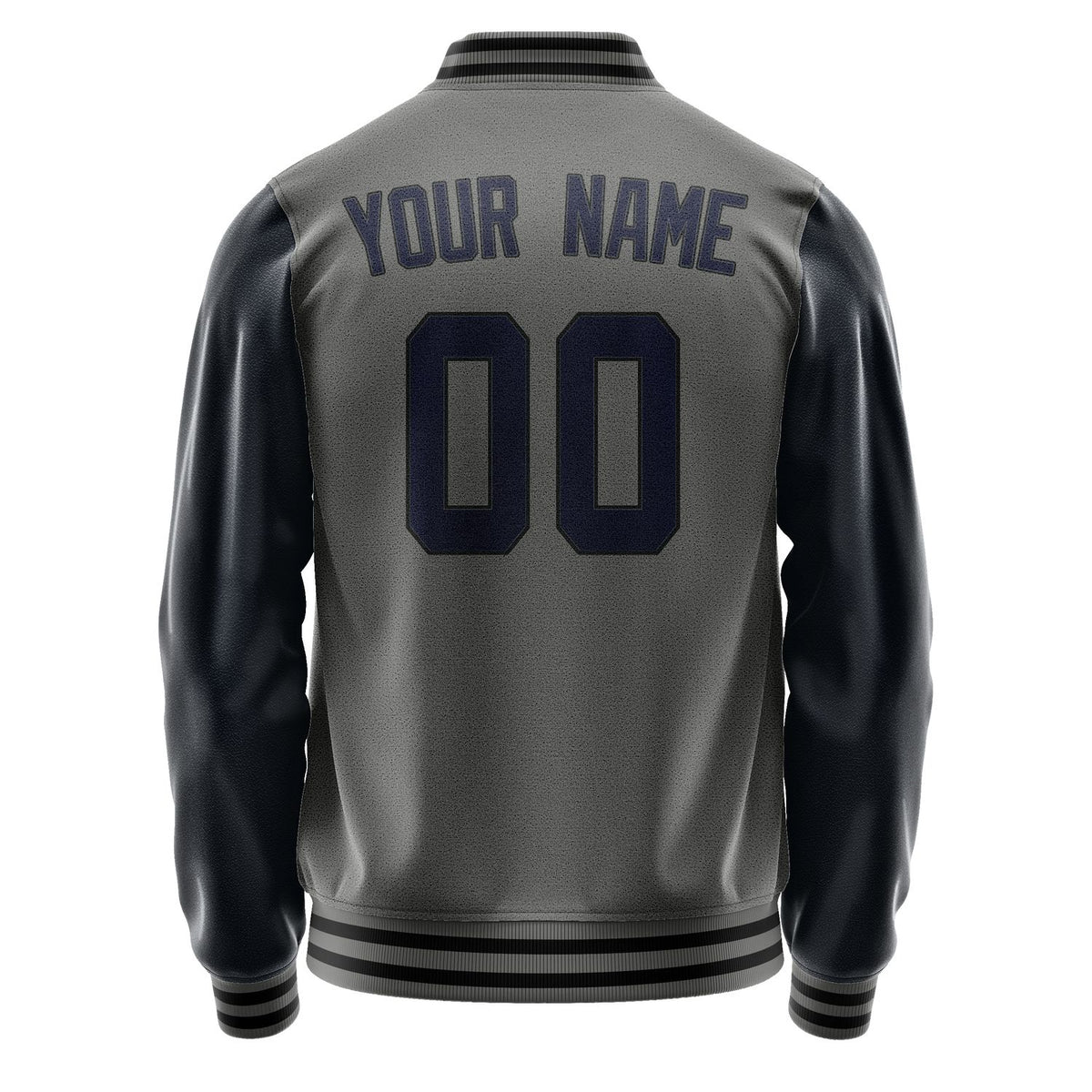 Custom Dark Grey Navy Jacket JA2020112017B31711