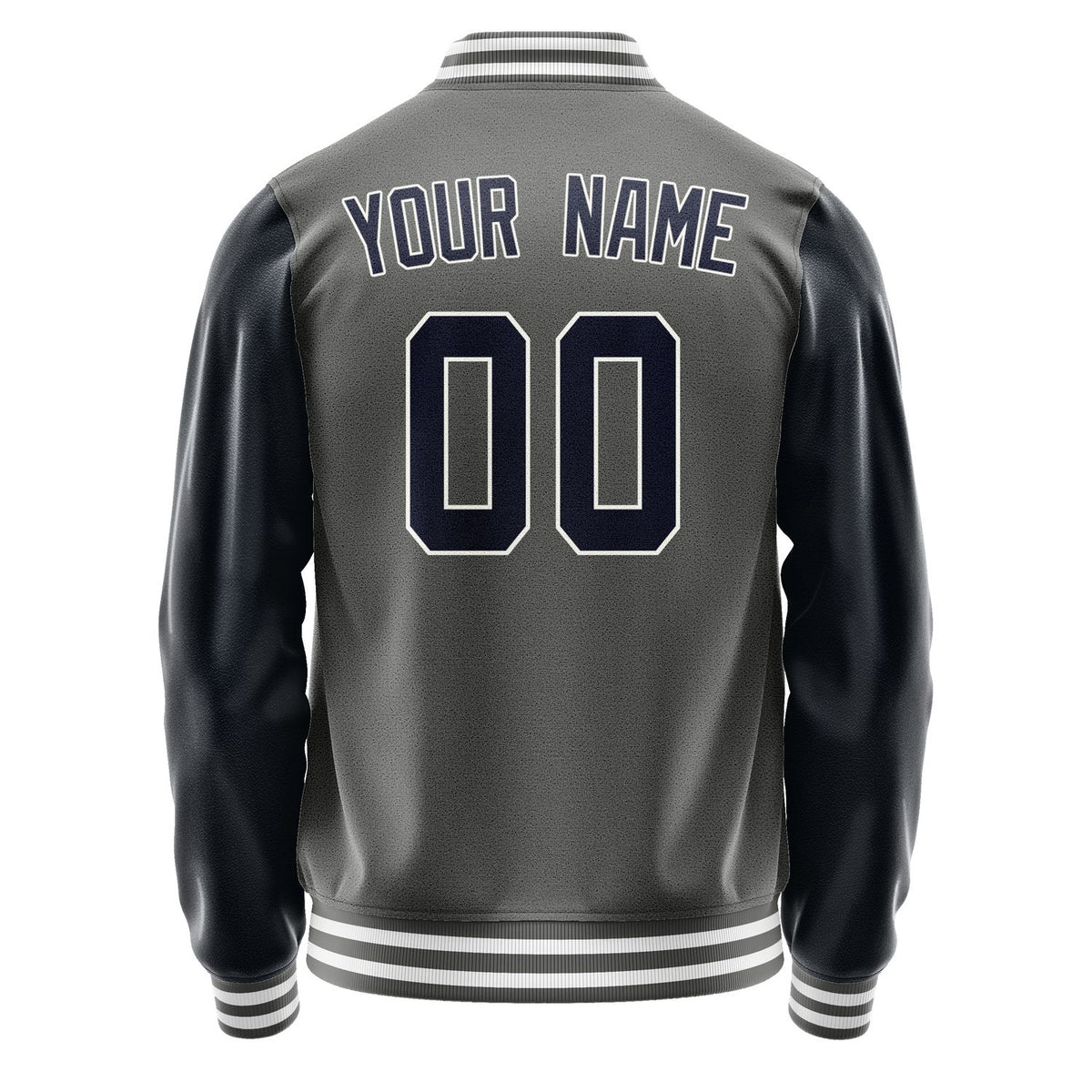 Custom Dark Grey Navy Jacket JA2020112018B31811