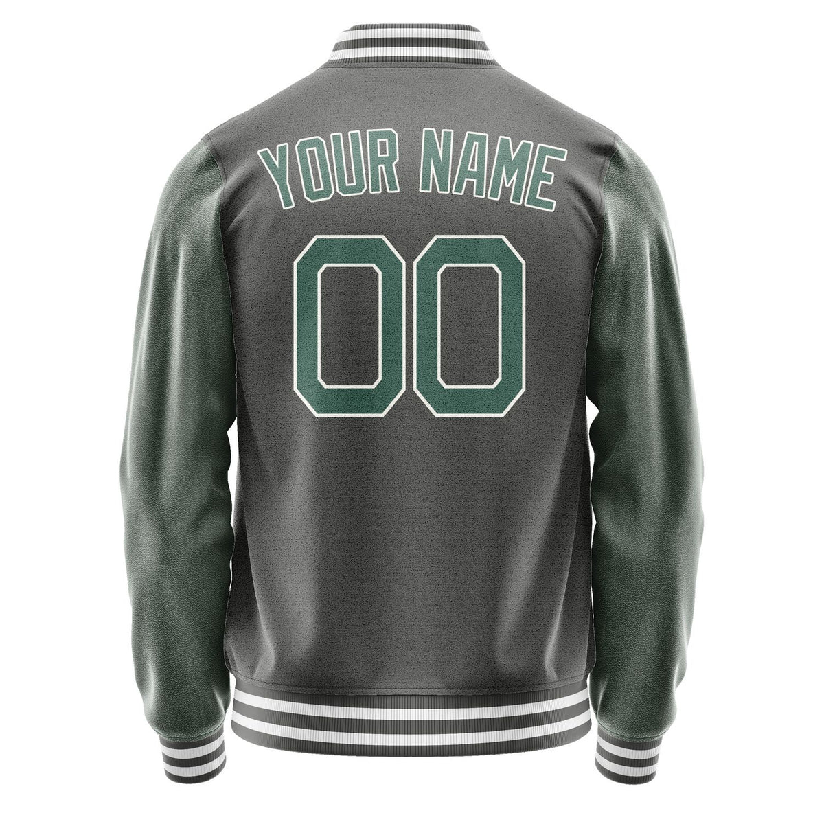 Custom Dark Grey Blue Green Jacket JA2020272018B21827