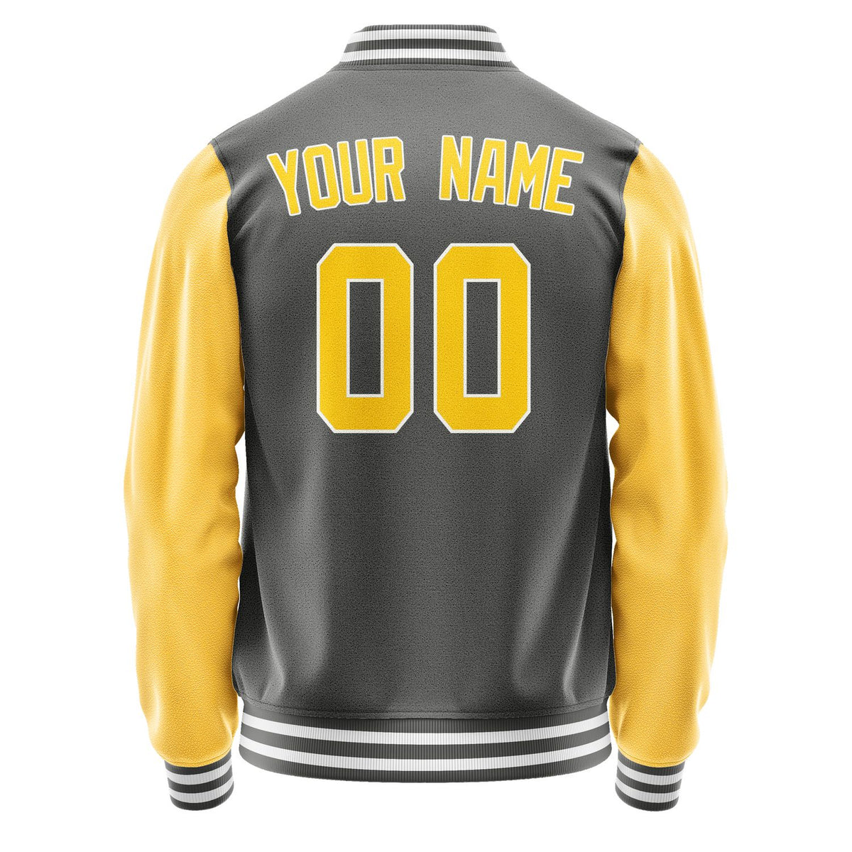 Custom Dark Grey Gold Jacket JA2020302018B31830