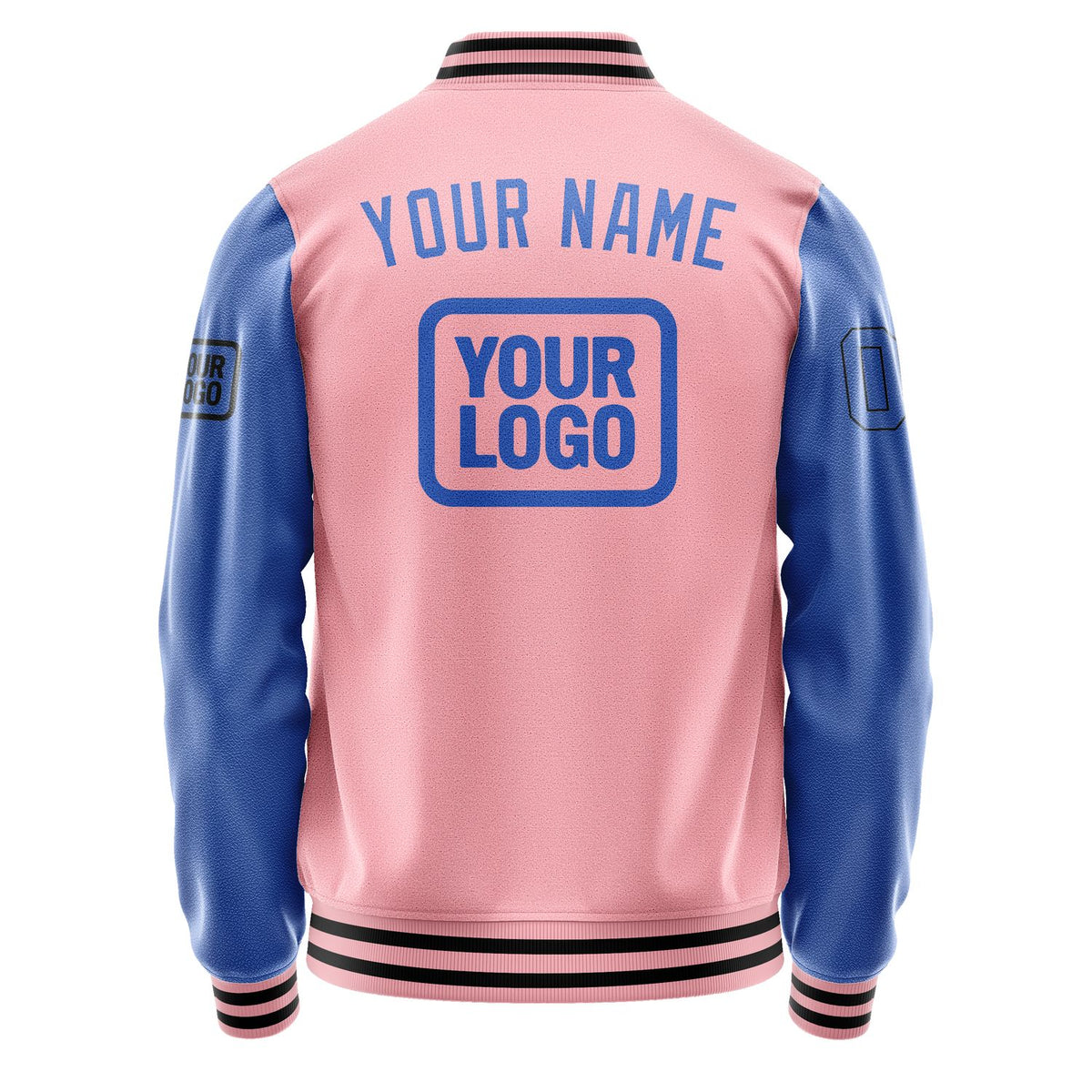 Custom Light Pink Sky Blue Jacket JA212109211717090917