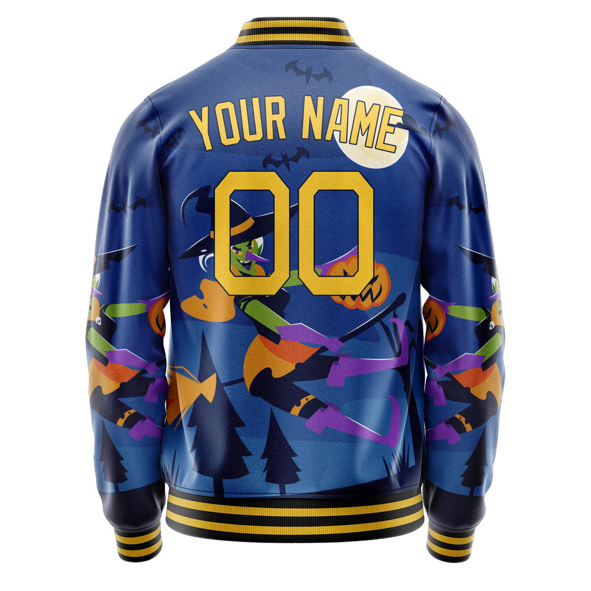 Custom Navy Halloween Jacket