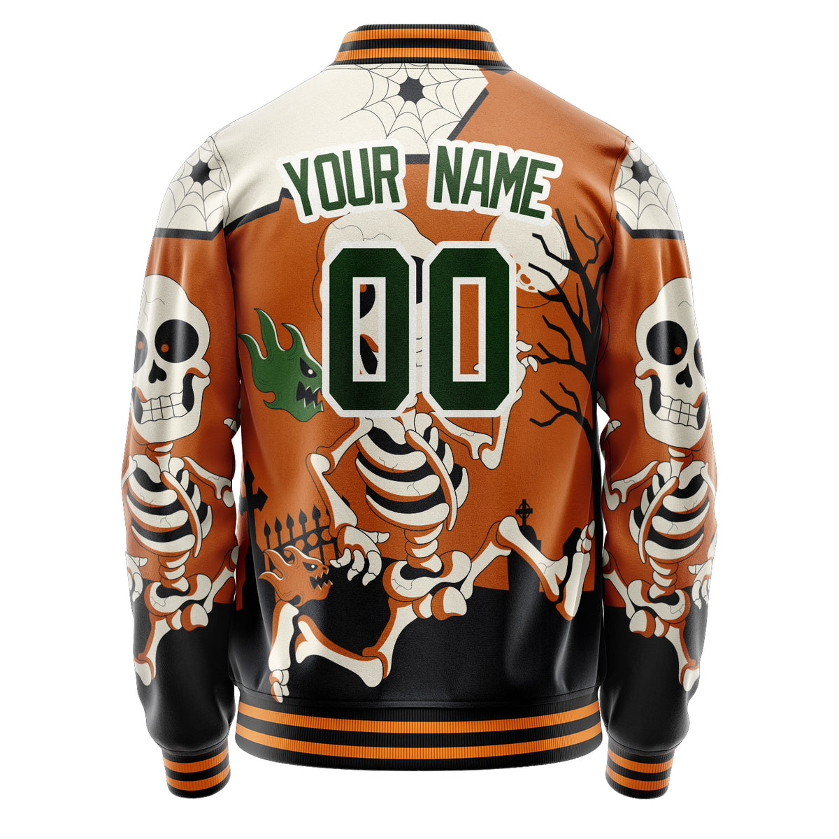 Custom Brown Halloween Jacket