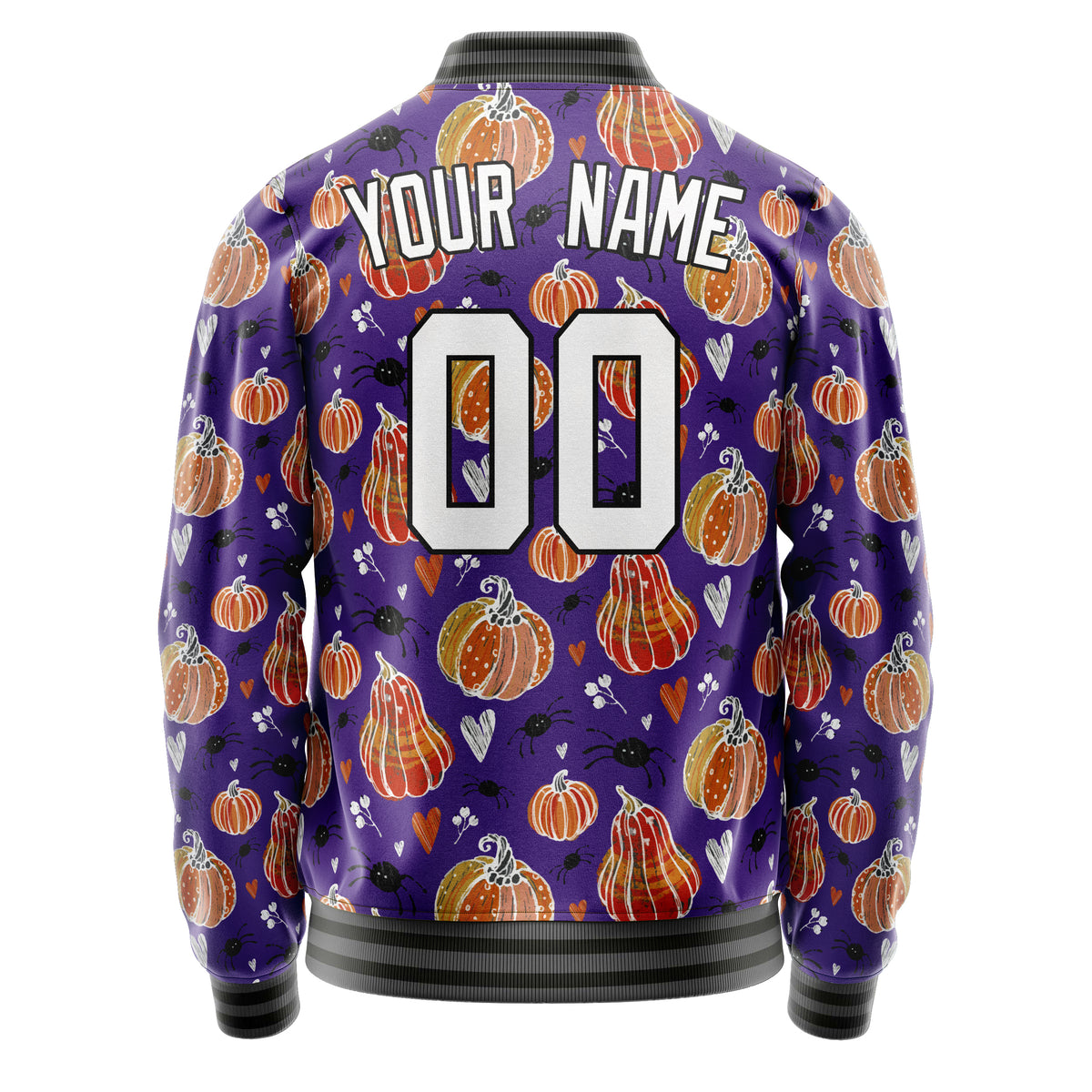 Custom Purple Halloween Jacket