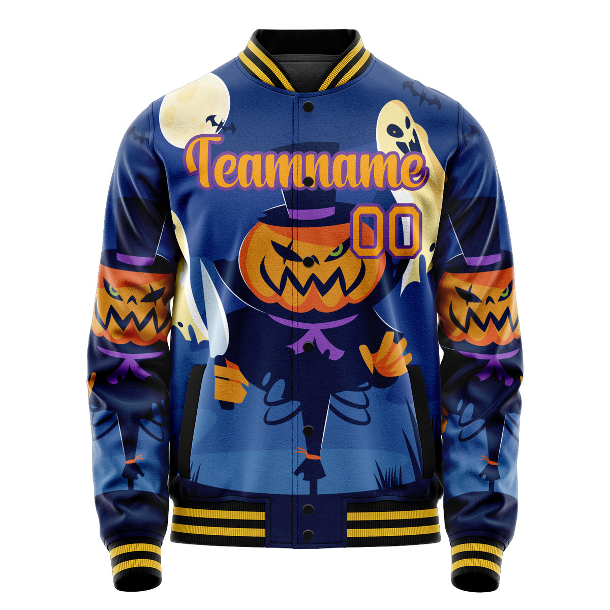 Custom Royal Halloween Jacket