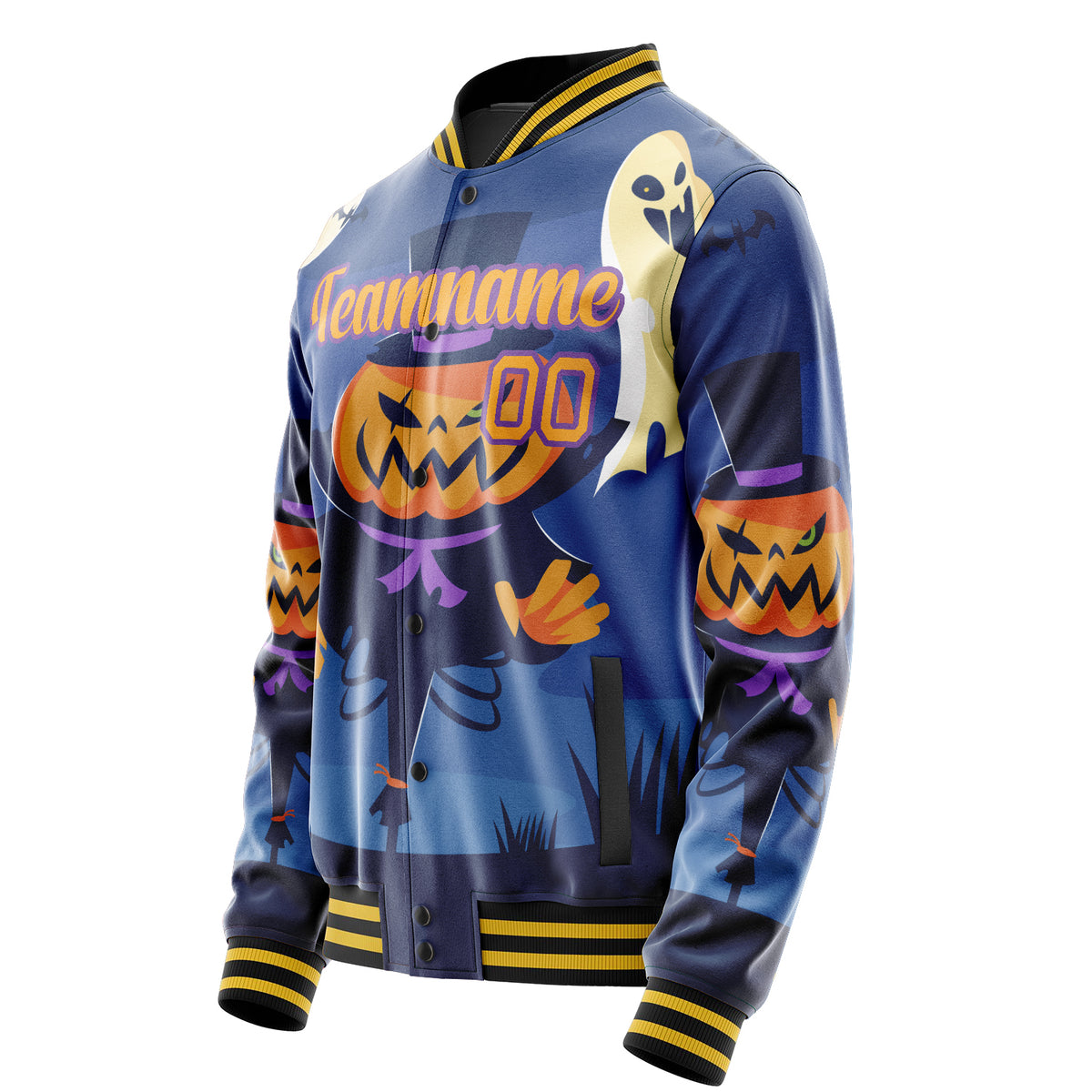 Custom Royal Halloween Jacket