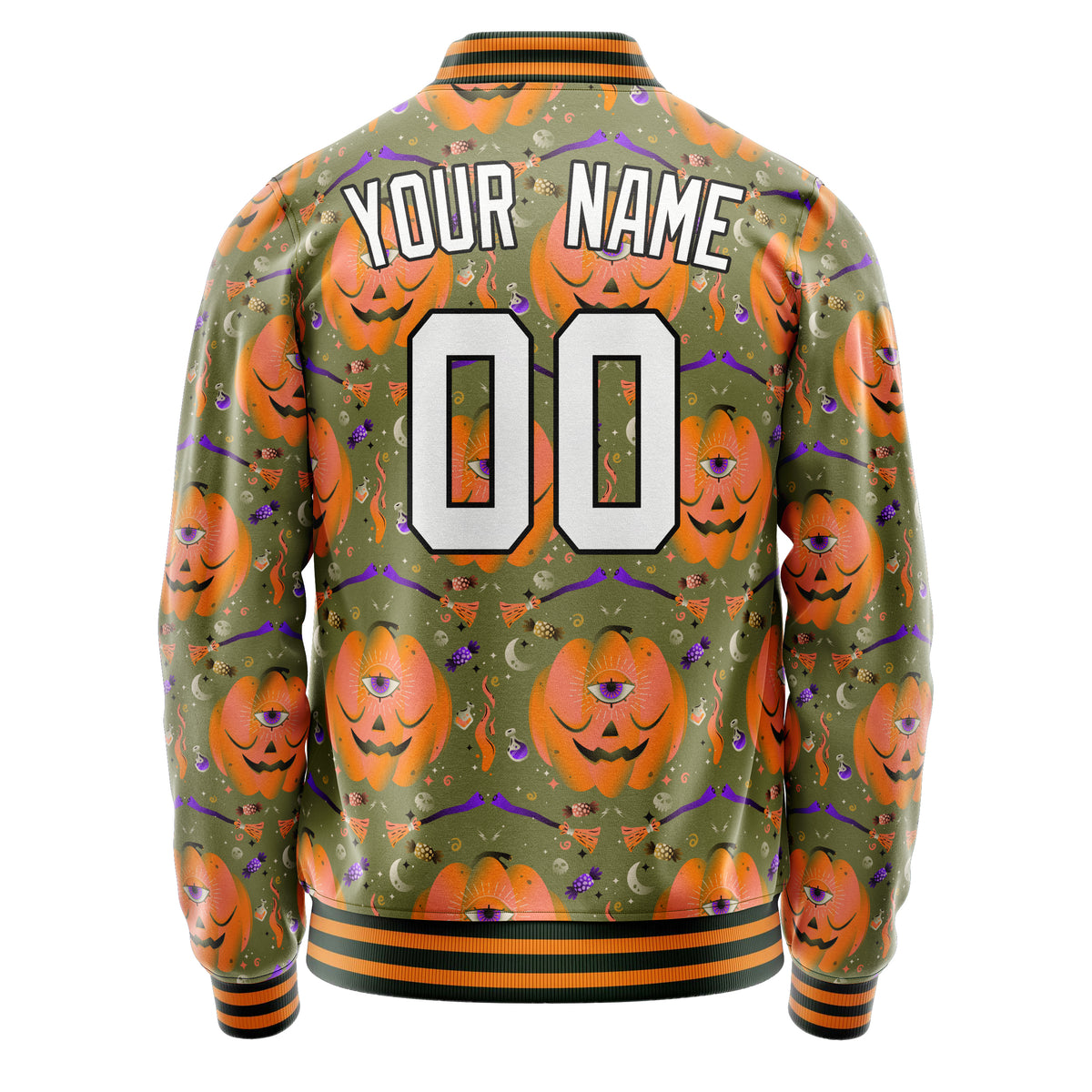 Custom Green Halloween Jacket