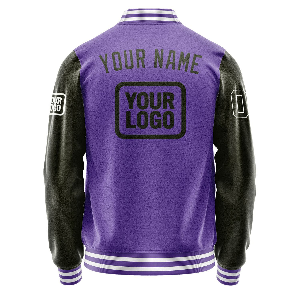 Custom Light Purple Olive Jacket JA232302231818020218