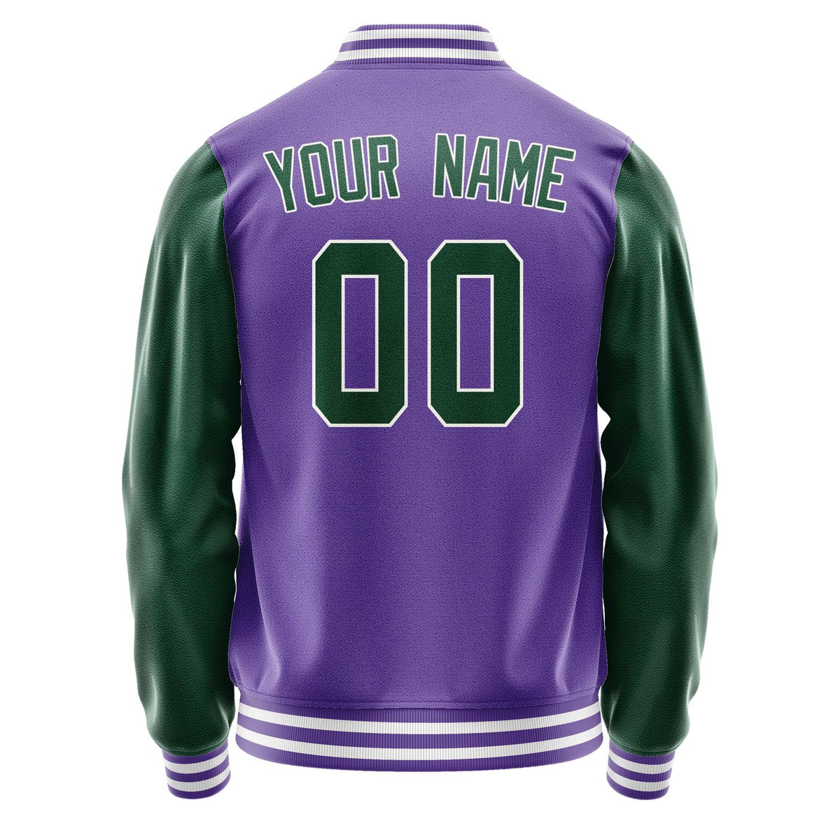 Custom Light Purple Green Jacket JA2323052318B31805