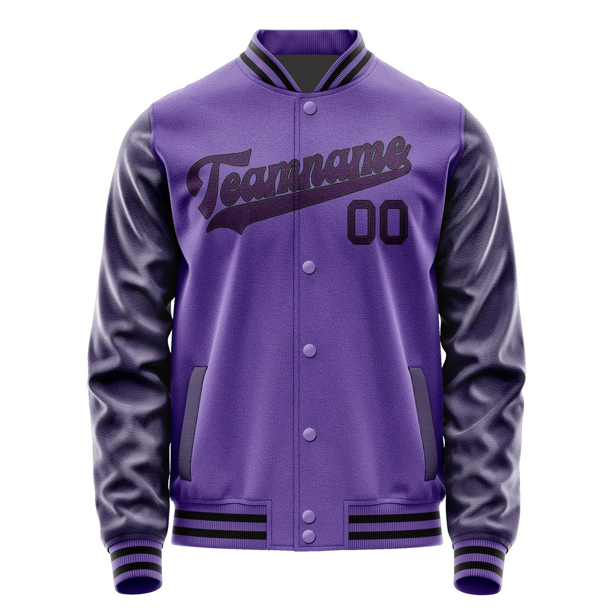 Custom Light Purple Purple Jacket JA2323072317B31707