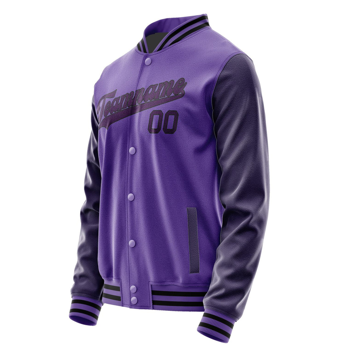 Custom Light Purple Purple Jacket JA2323072317B31707